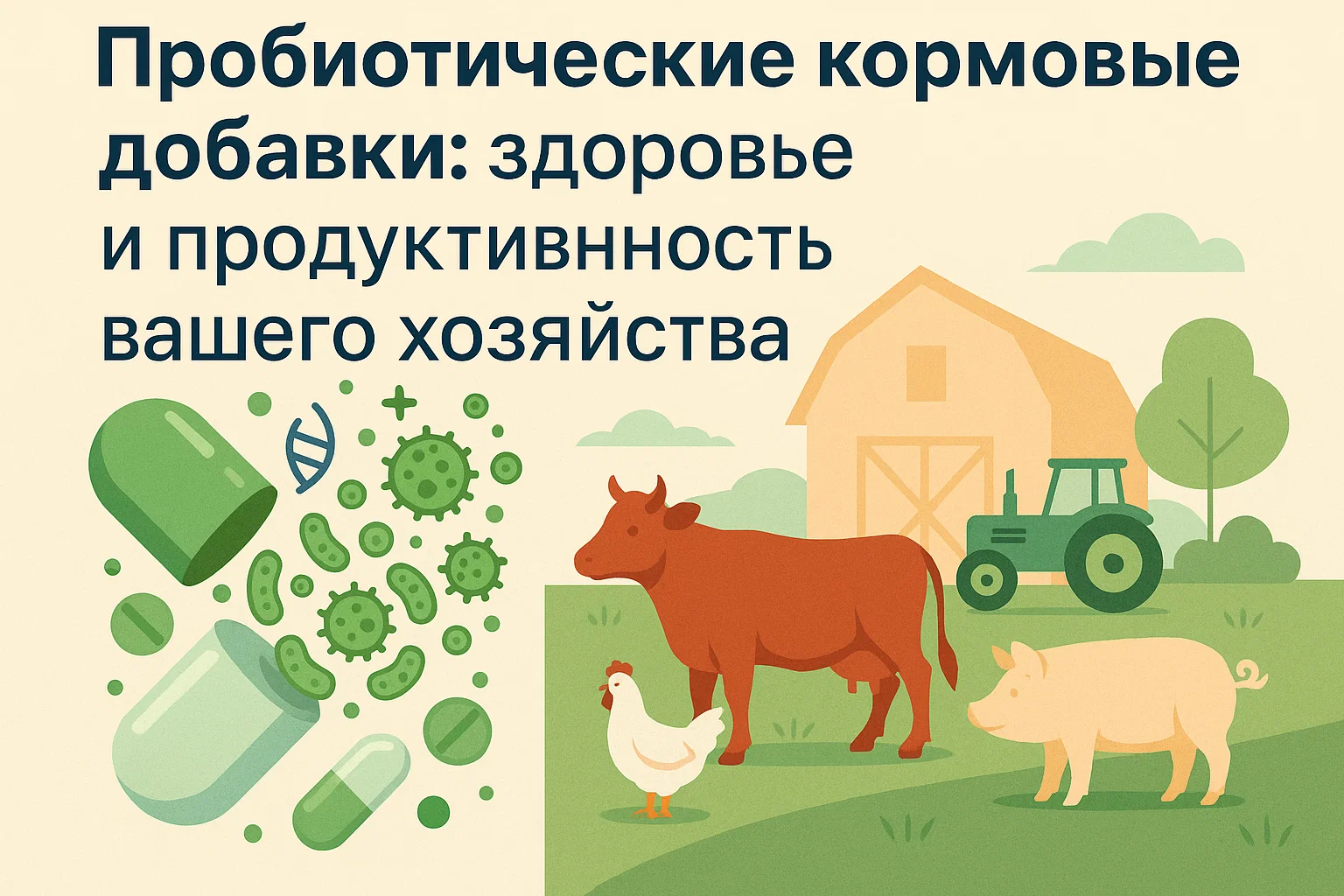 Пробиотические кормовые добавки