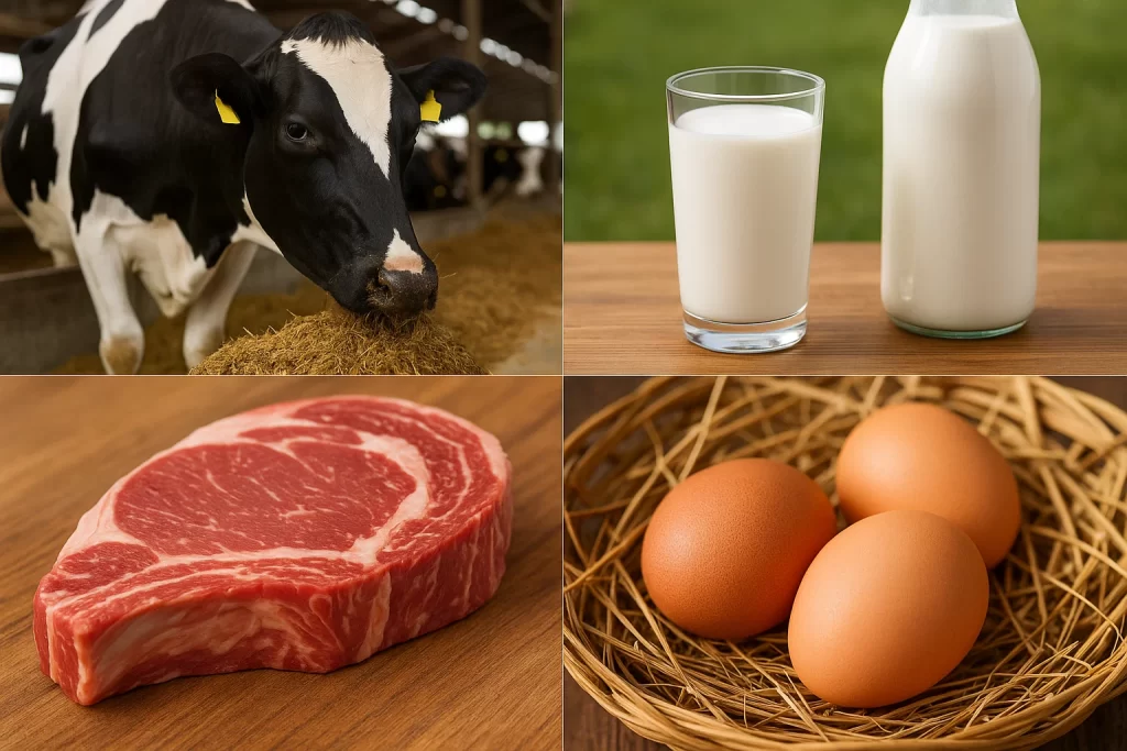 влияние корма на производительность